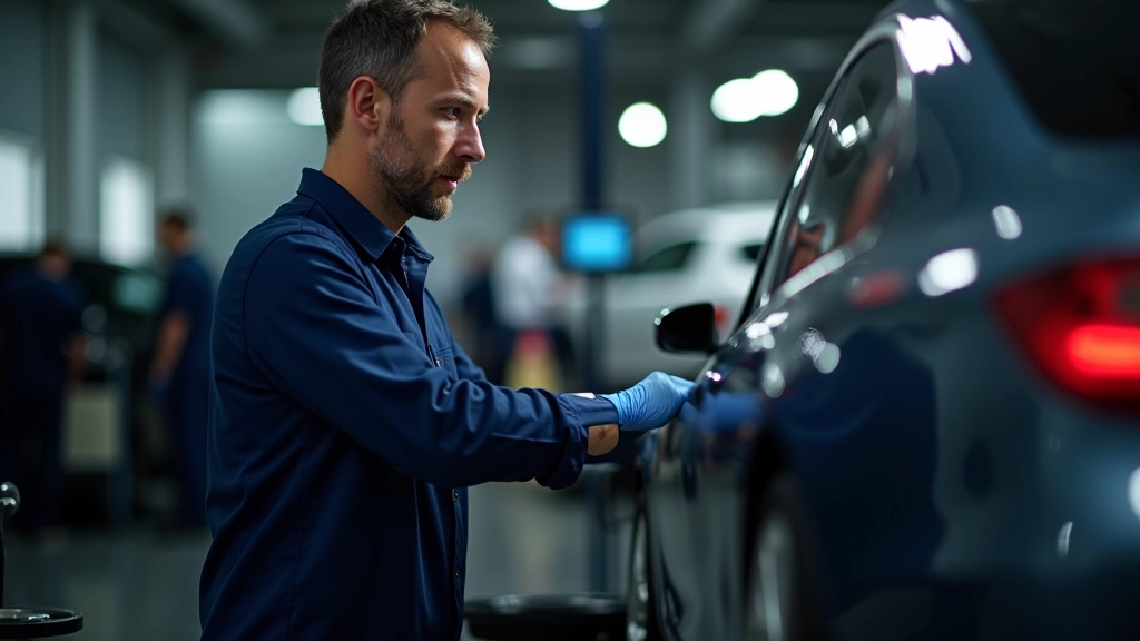Contrôle technique automobile avec inspection professionnelle de sécurité